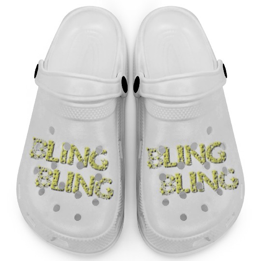 Bling bling jewelrey and riches diamond life Clogs