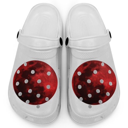 Blood Moon - Space - Graphic Realistic Clogs