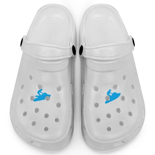 Jet Ski Heartbeat Athletic Beach Summer Sports Clogs