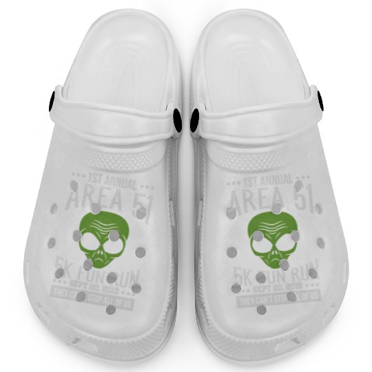 Area 51 Alien Fun run Clogs