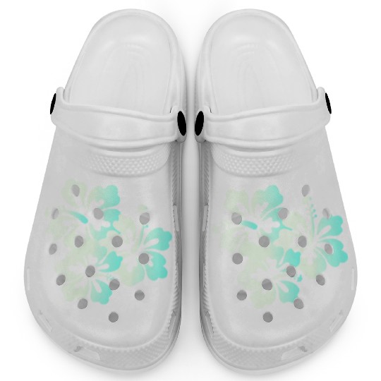 Hawaii Honolulu Boarder Surfer Tiki Summer Vacatio Clogs