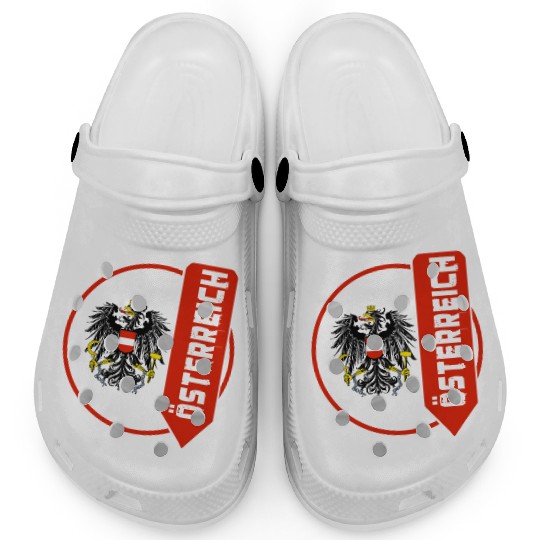 Austria Design with Eagle / Gift Clogs