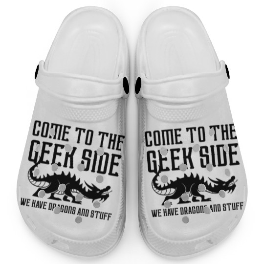 Come To The Geek Side Clogs