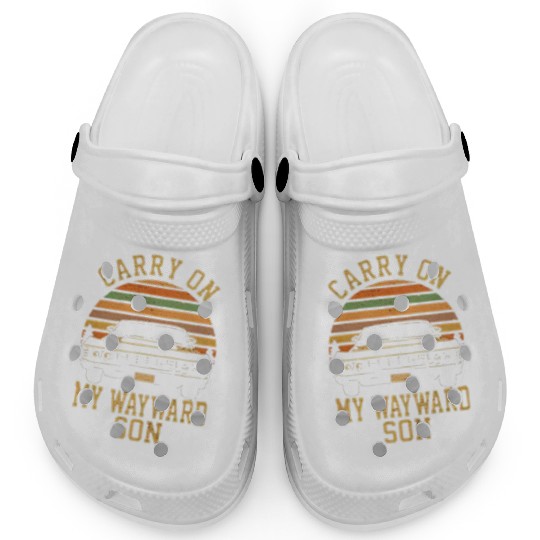 Supernatural Vintage Clogs Carry On My Wayward Son