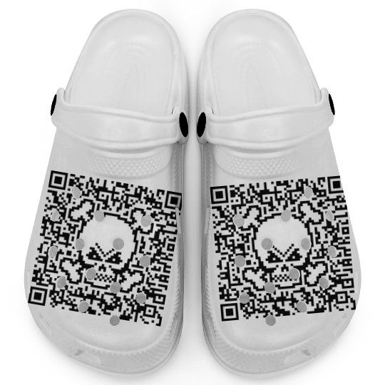 Skull And Crossbones (Quick Response Code / POS) Clogs