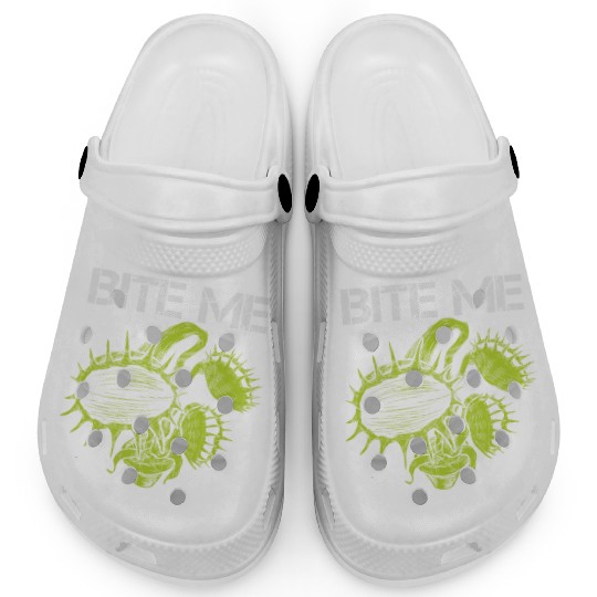 Carnivorous Plant Venus Fly Trap Lover Bite Me Clogs