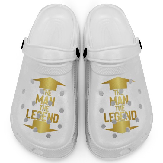 the man the legend Clogs