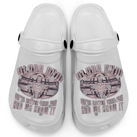 globo gym costume Clogs