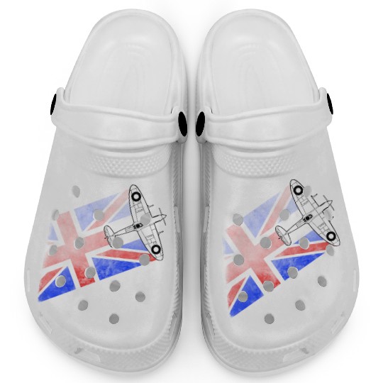 Spitfire UK Flag Mk.1 RAF British WWII Clogs