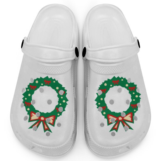 christmas wreath Clogs