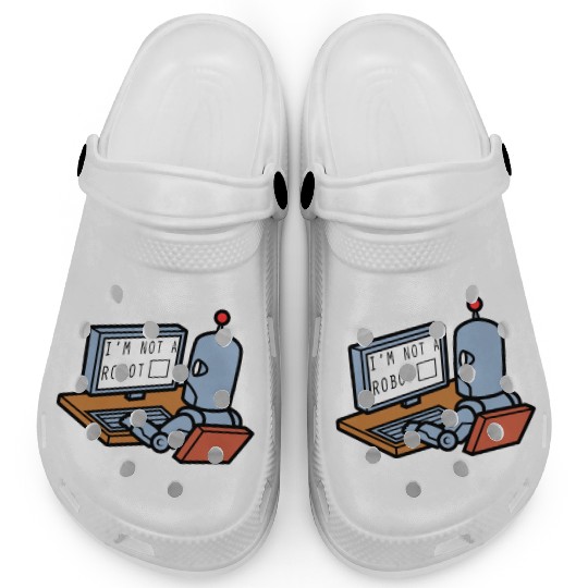 I Am Not A Robot Clogs