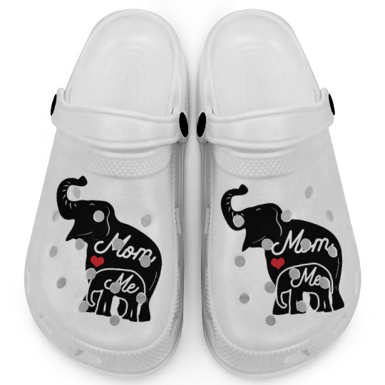 Awesome Little elephant Mom Clogs