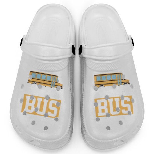 Bus Driver School Bus Clogs