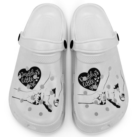 daddy little girl,daddy daughter Clogs,daddy&me