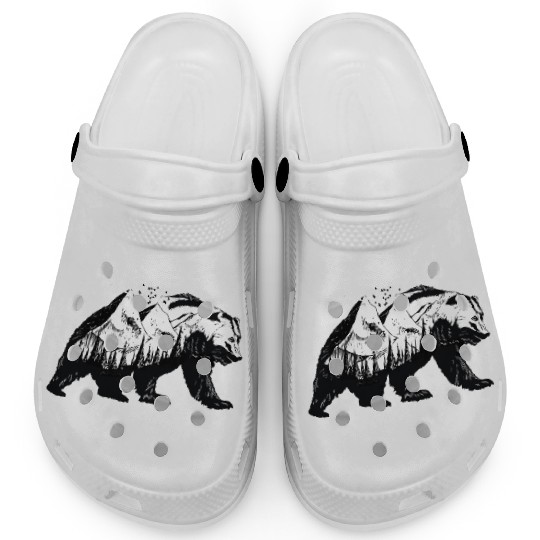 Natural bear Clogs