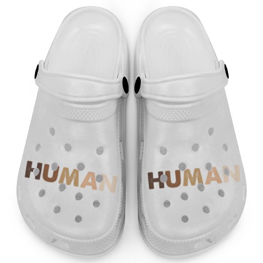 One Race Human Race Clogs