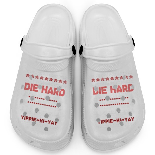 Die Hard Christmas Jumper Clogs