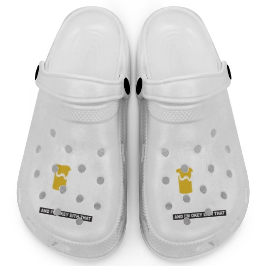 Trucker Big Rigs Titties Beer Clogs