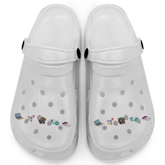 Nerdy - Nerd Squared - Nerd Loves Science, Gaming Clogs