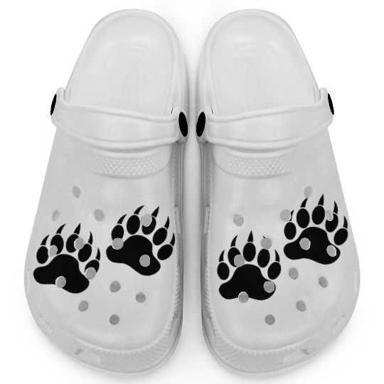 Black Bear Paw Clogs