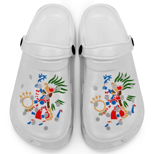 Aztec Symbol Aztec God of War Huitzilopochtli Clogs