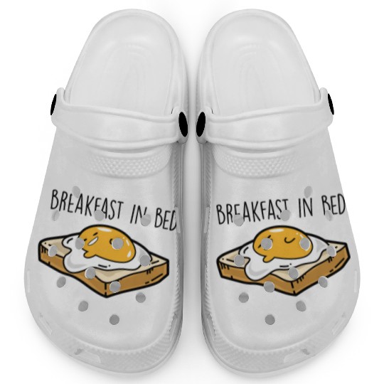 Fried egg toast - Breakfast in bed Clogs