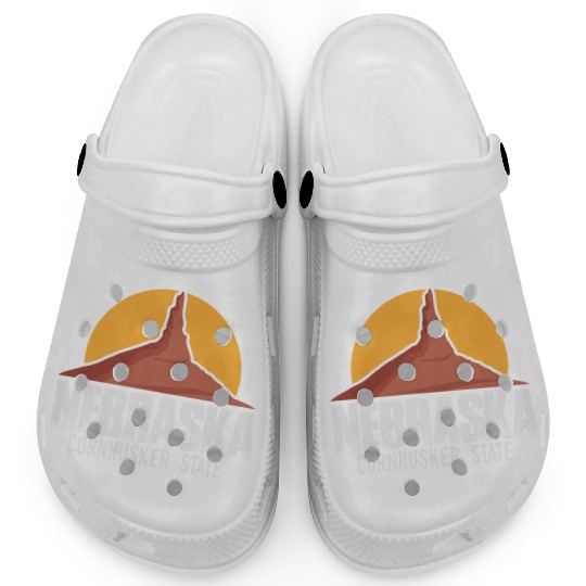 Nebraska State | USA America States Chimney Rock Clogs