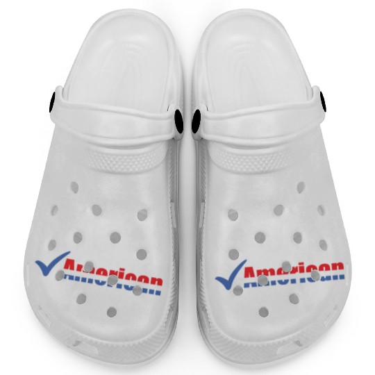 Republican Democrat American Patriotic Anti Clogs