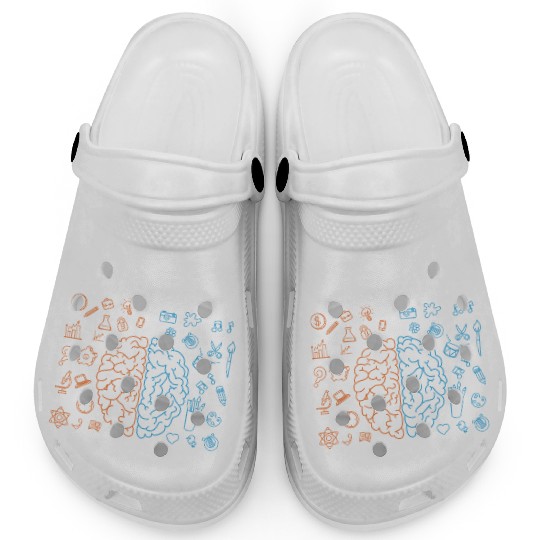 Embrace ADHD Autism ASD Neurodiversity Clogs