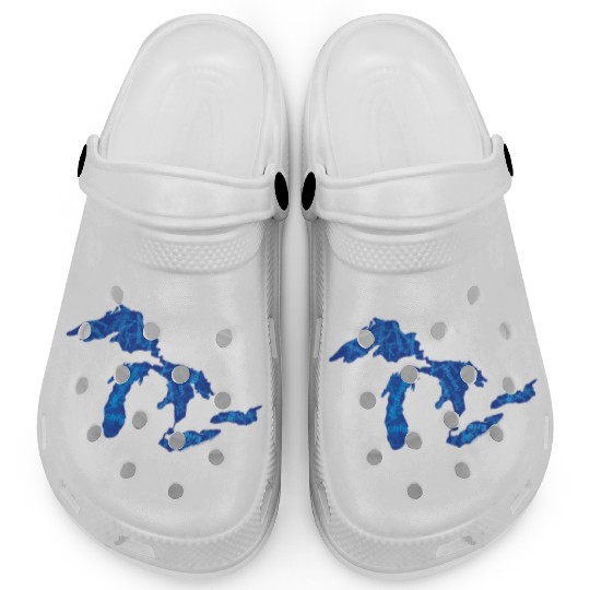 Great Lakes with Names Clogs