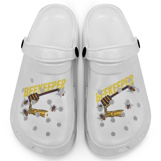 Beekeeper If I Run You Run Honey Bee Clogs
