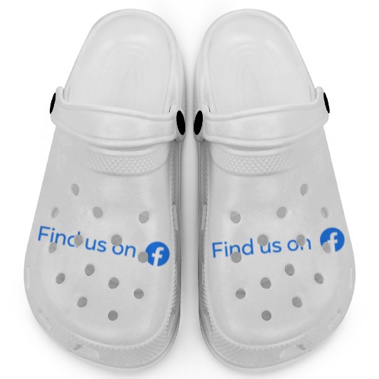 find us on facebook Clogs