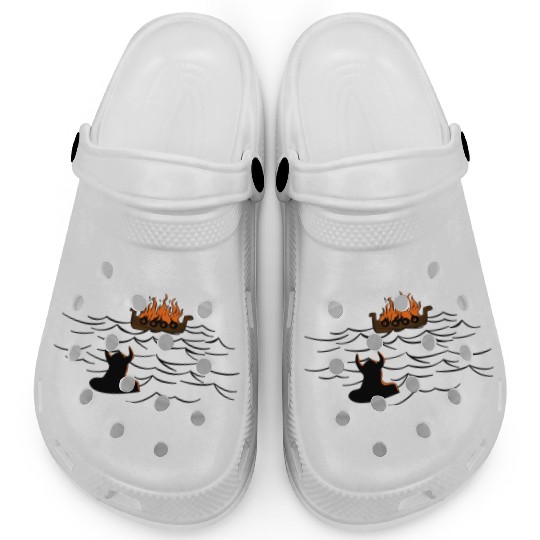 Viking Funeral Clogs