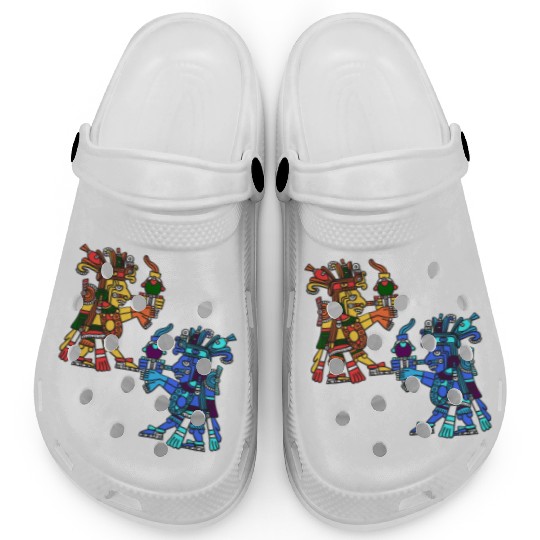 Aztec God Mayan Civilization Inca Culture Gift Clogs