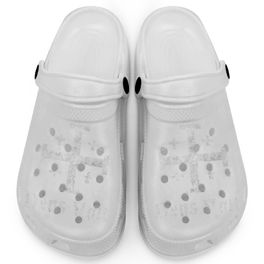 Deus Vult Crusader Shield Cross Clogs