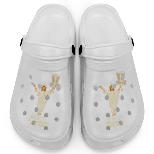 Disc Golf What Would Jesus Throw Ultimate Frisbee Clogs