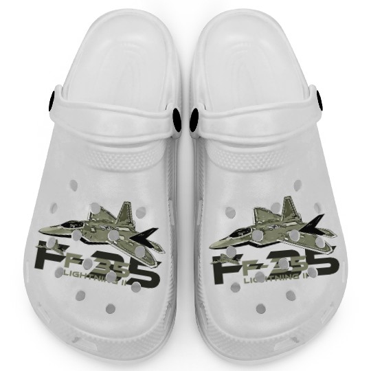 F-35 Lightning fighter jet Clogs