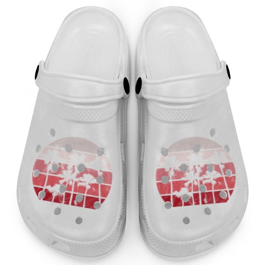 California Palm Trees Malibu Clogs