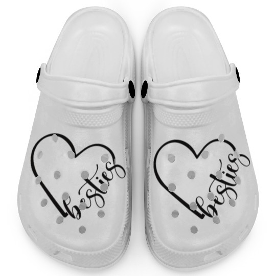 Infinity best friends Besties partnershirts Clogs