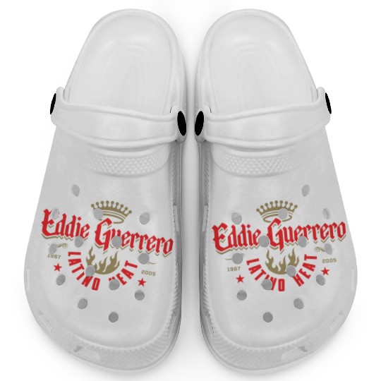 Wrestling Entertainment Eddie Guerrero Crown Graphic Clogs