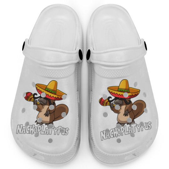 Nachoplatypus Cinco De Mayo Platypus Gifts Fiesta Clogs