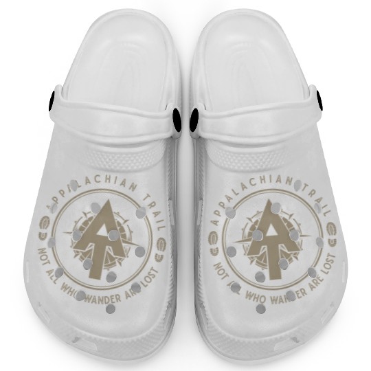 Appalachian Trail Logo Hiking Wander in the US Clogs