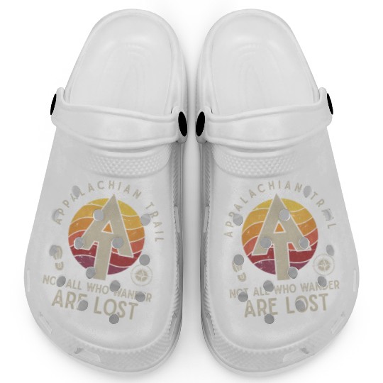 Appalachian Trail Logo Hiking Wander in the US Clogs