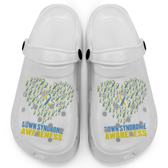 Down Syndrome Awareness Clogs