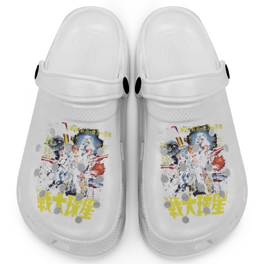 Star Wars Vintage Japanese Movie Poster Clogs