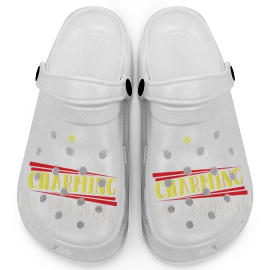 Prince Charming In Training Crown King Queen Clogs