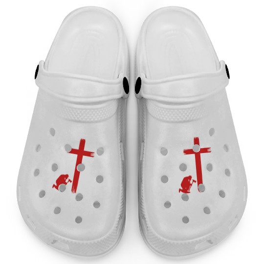 Joshua 1:9 Fire fighter firefighter christian Clogs