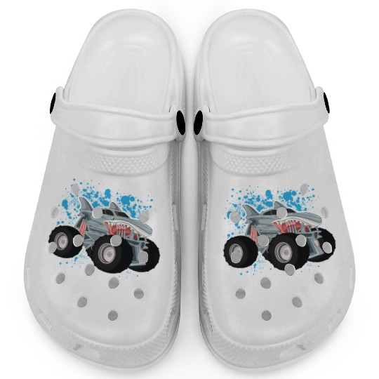 Monster Trucks Rule... Monster Truck Clogs