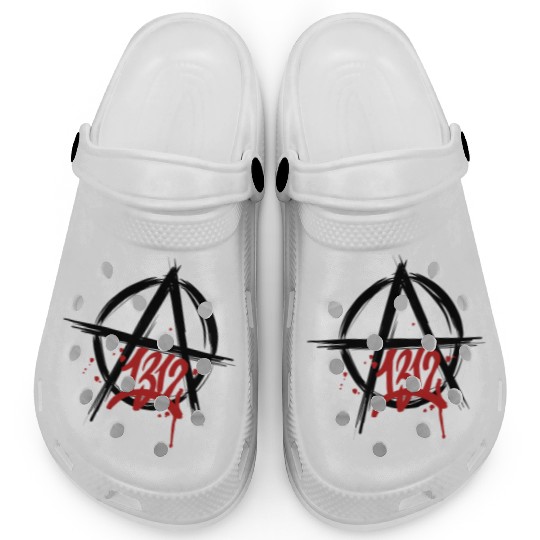 ACAB 1312 Anarchy symbol Clogs