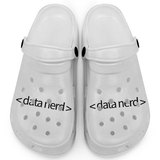 Data nerd informatics gift Clogs